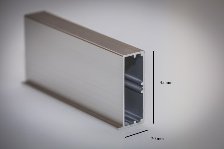 profil aluminiowy R04 kolor chrom